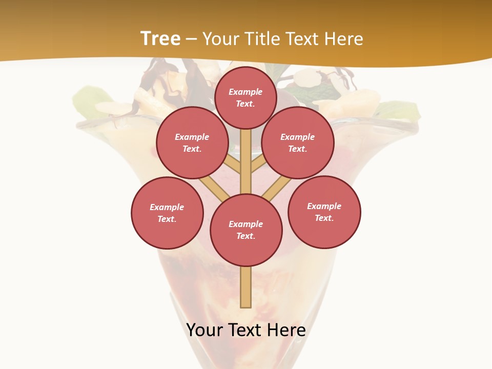 Eating Mixed Vanilla PowerPoint Template