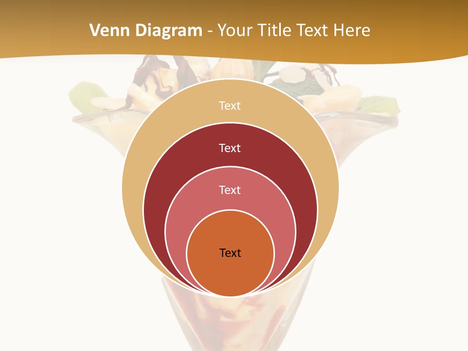 Eating Mixed Vanilla PowerPoint Template