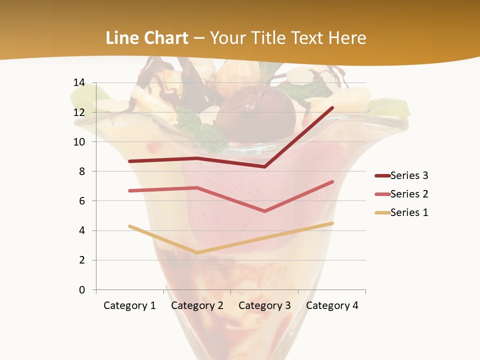 Eating Mixed Vanilla PowerPoint Template