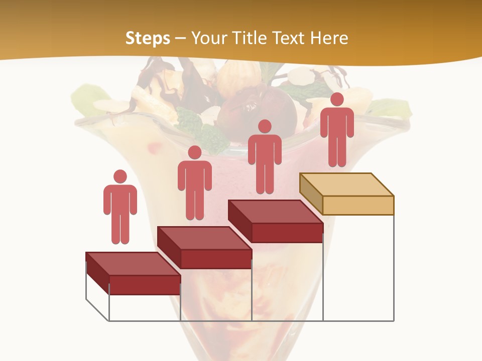 Eating Mixed Vanilla PowerPoint Template