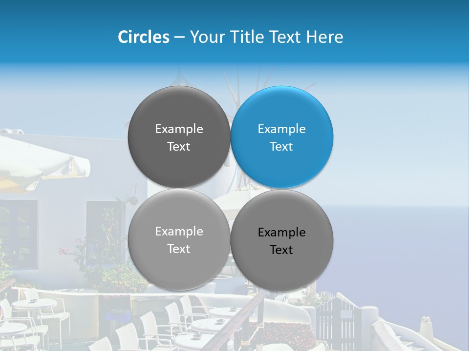 Greece Honeymoon Style PowerPoint Template