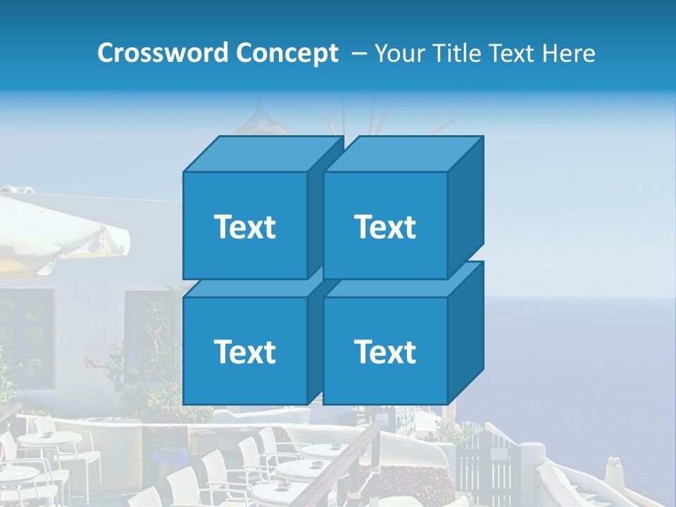 Greece Honeymoon Style PowerPoint Template