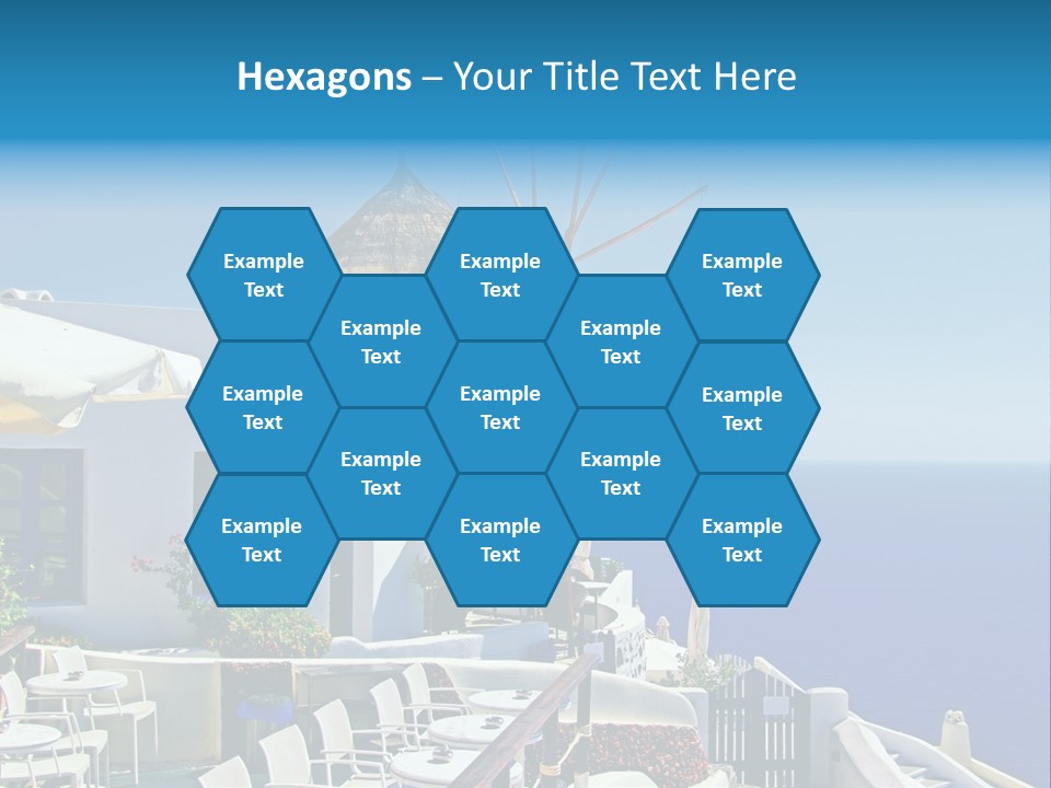 Greece Honeymoon Style PowerPoint Template