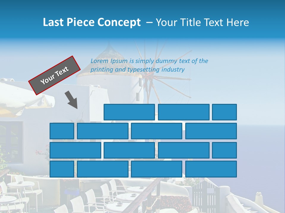 Greece Honeymoon Style PowerPoint Template