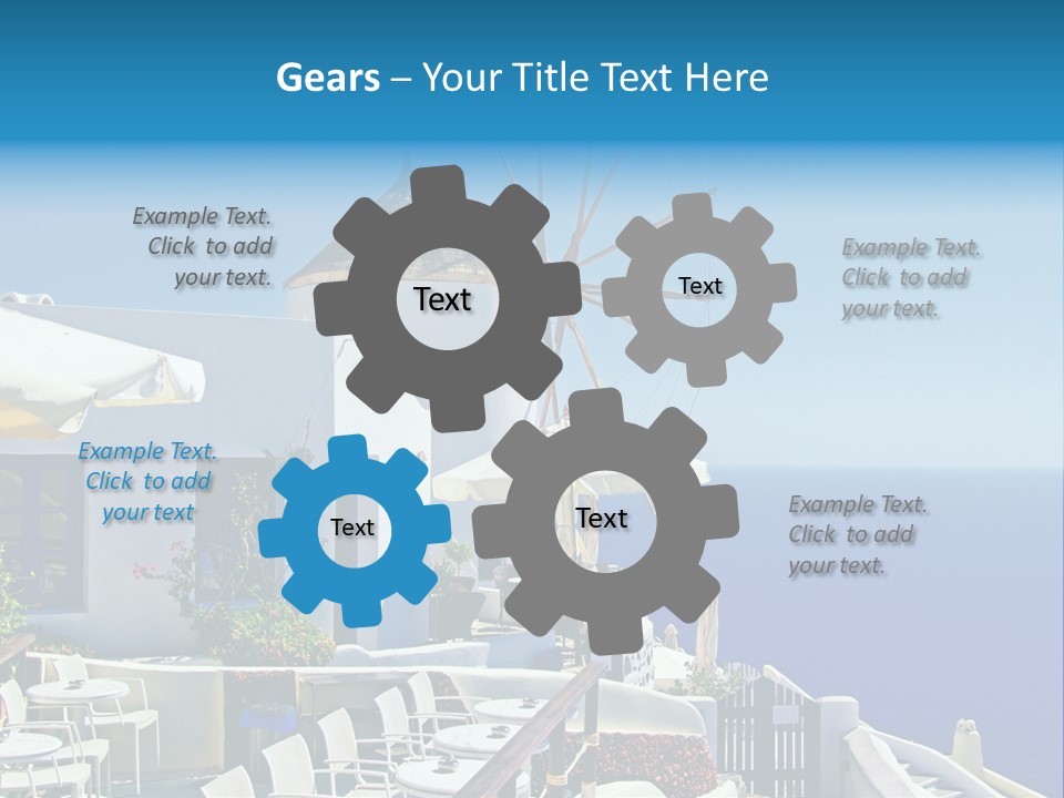 Greece Honeymoon Style PowerPoint Template