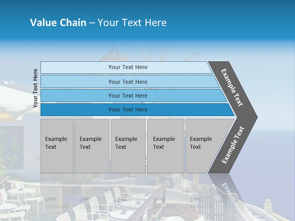 Greece Honeymoon Style PowerPoint Template