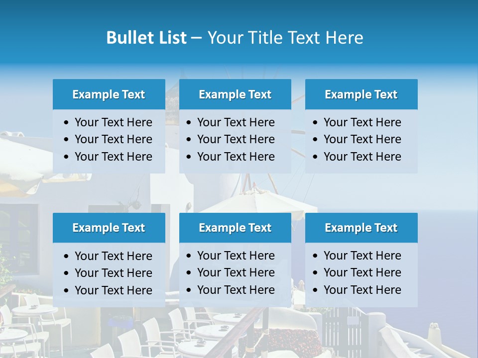 Greece Honeymoon Style PowerPoint Template