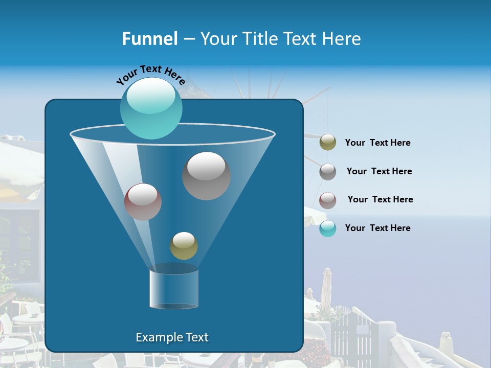 Greece Honeymoon Style PowerPoint Template