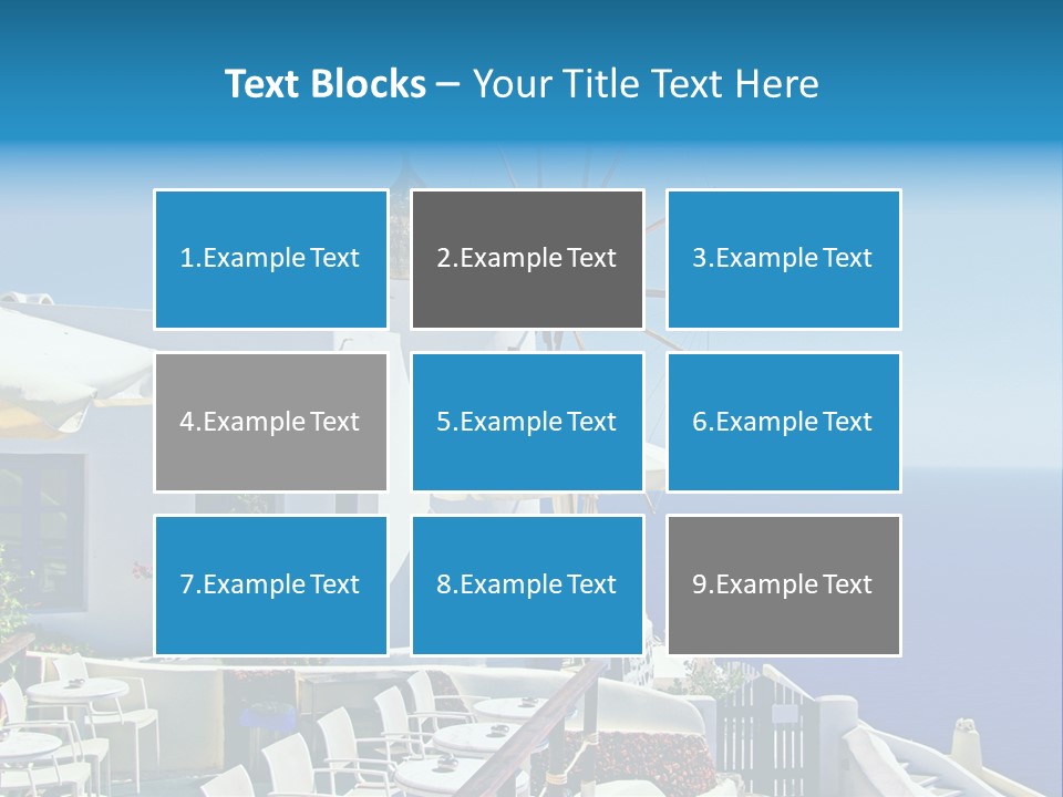 Greece Honeymoon Style PowerPoint Template