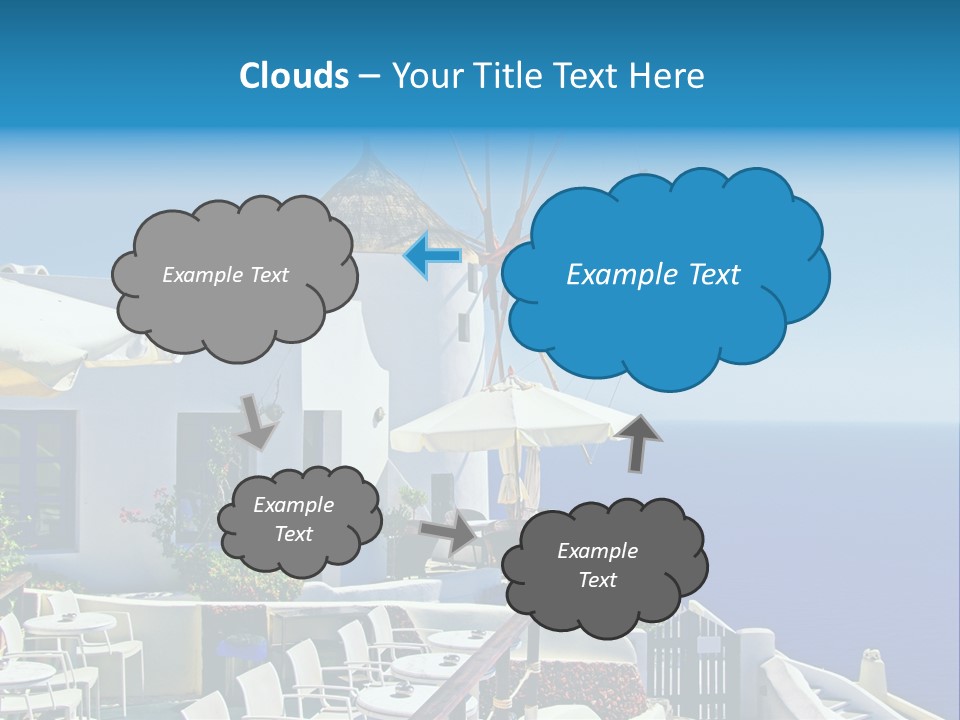 Greece Honeymoon Style PowerPoint Template