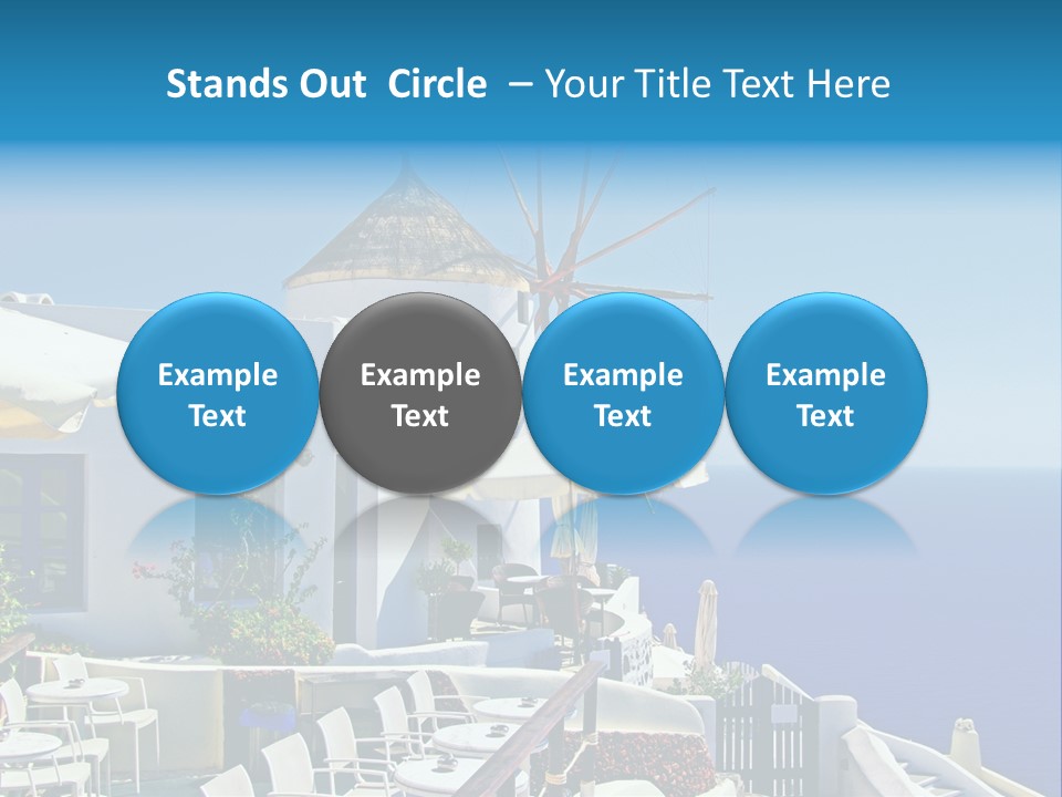 Greece Honeymoon Style PowerPoint Template