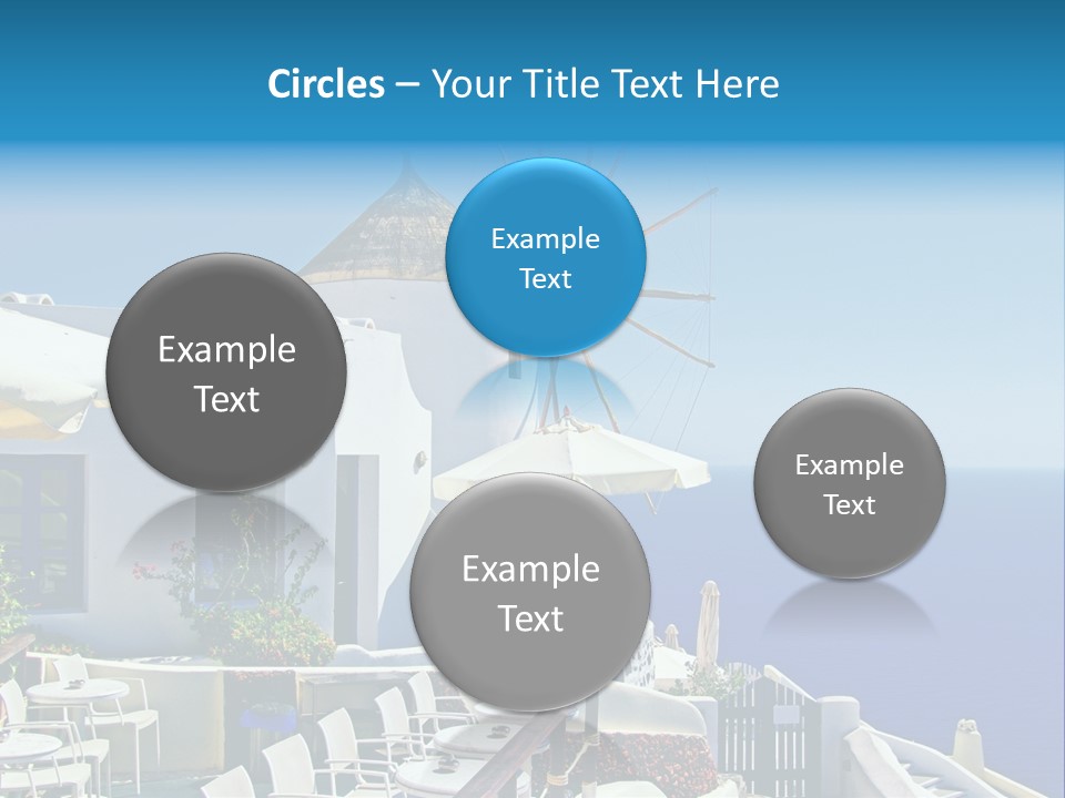 Greece Honeymoon Style PowerPoint Template