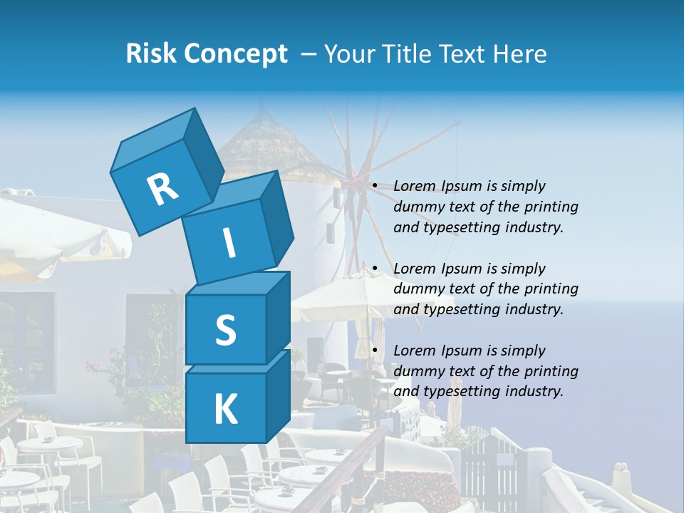 Greece Honeymoon Style PowerPoint Template