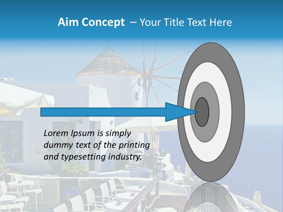 Greece Honeymoon Style PowerPoint Template