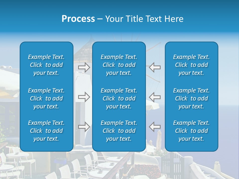 Greece Honeymoon Style PowerPoint Template