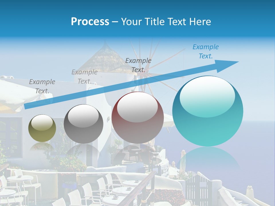 Greece Honeymoon Style PowerPoint Template