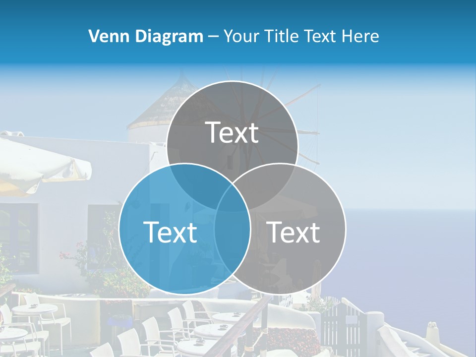 Greece Honeymoon Style PowerPoint Template