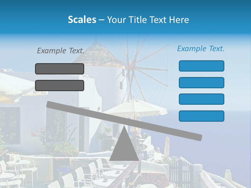 Greece Honeymoon Style PowerPoint Template