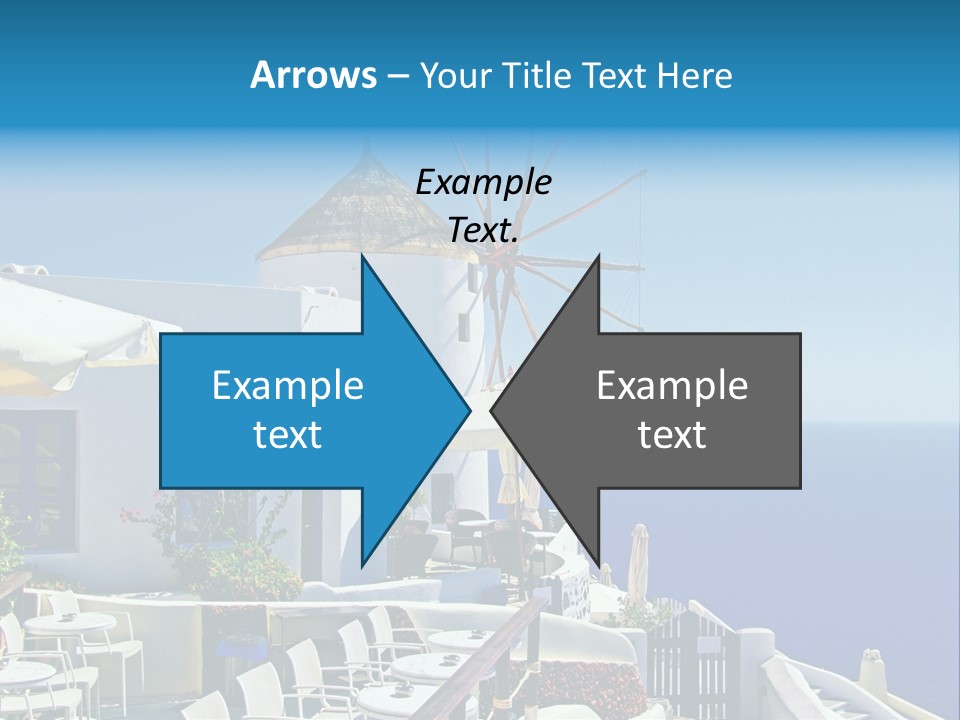 Greece Honeymoon Style PowerPoint Template