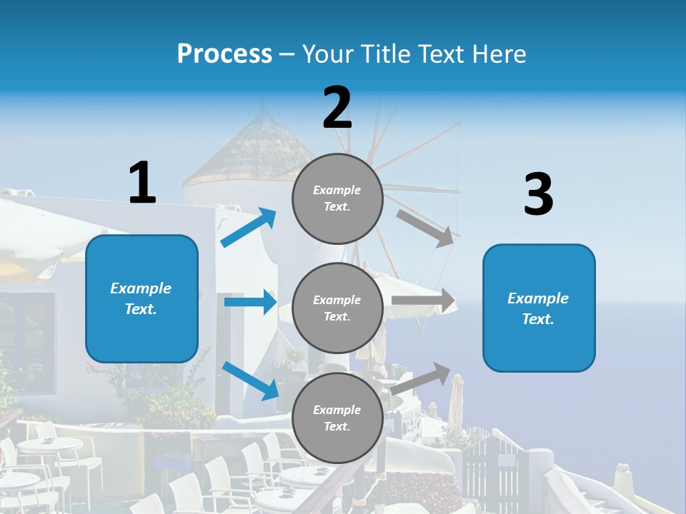 Greece Honeymoon Style PowerPoint Template
