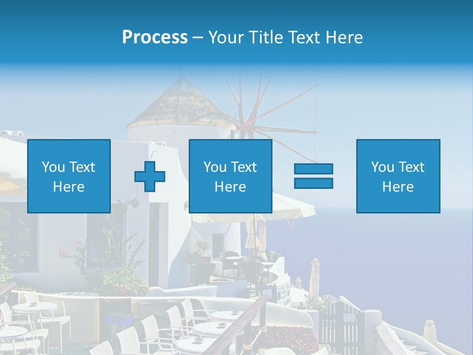 Greece Honeymoon Style PowerPoint Template