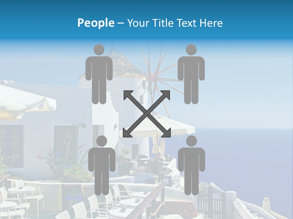 Greece Honeymoon Style PowerPoint Template