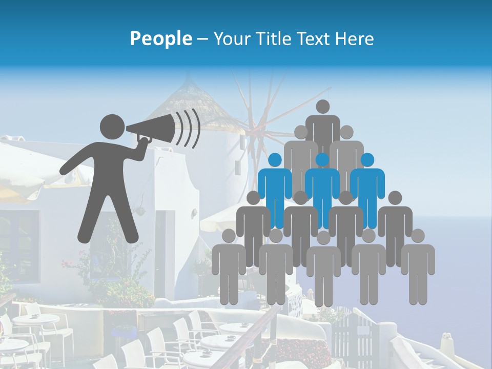 Greece Honeymoon Style PowerPoint Template