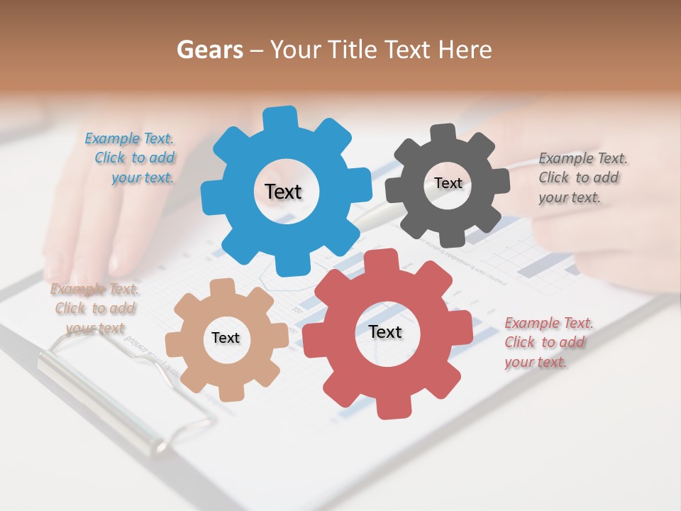 Clipboard Macro Planning PowerPoint Template