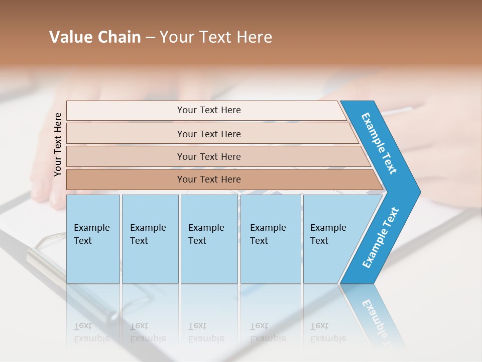 Clipboard Macro Planning PowerPoint Template