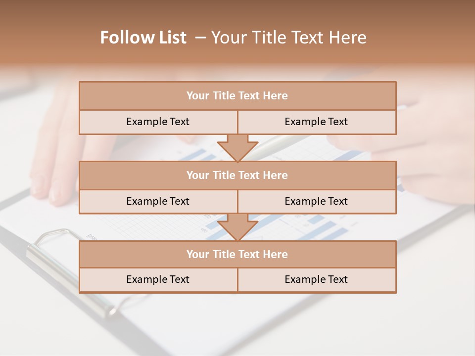 Clipboard Macro Planning PowerPoint Template