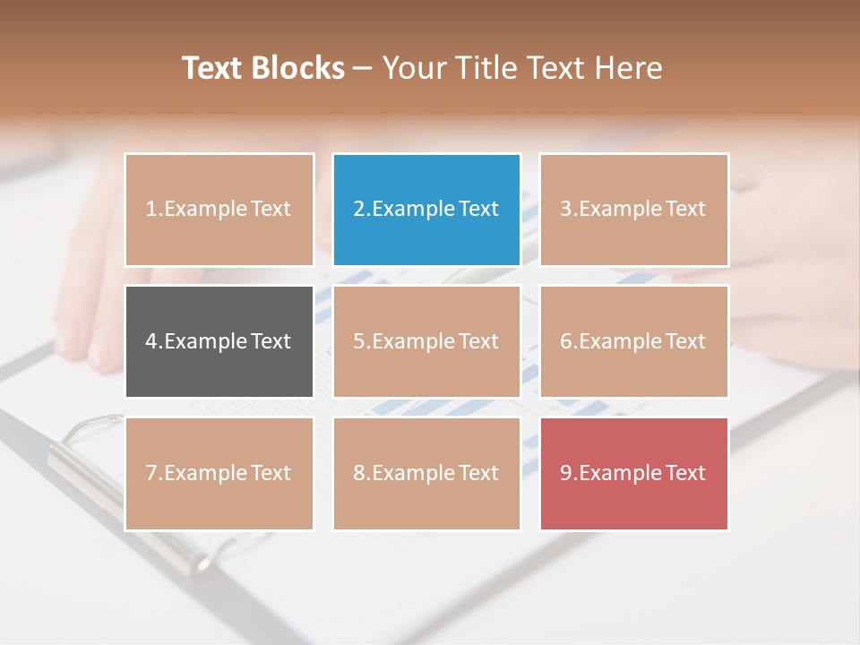 Clipboard Macro Planning PowerPoint Template