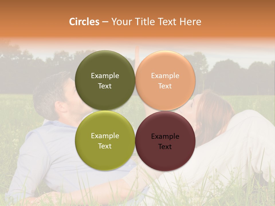 Park Activity Romantic PowerPoint Template