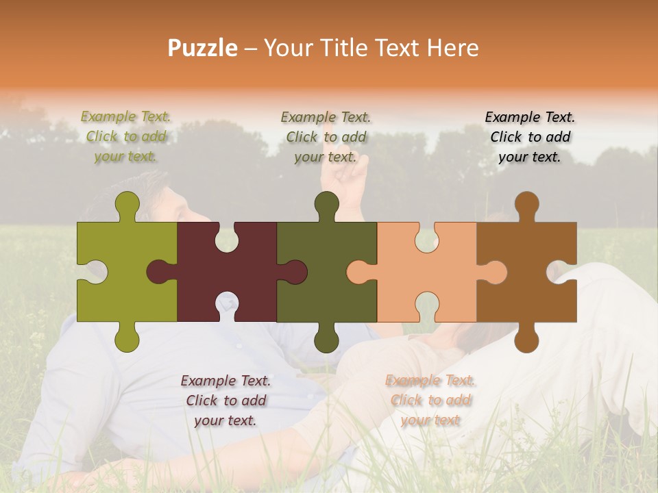 Park Activity Romantic PowerPoint Template