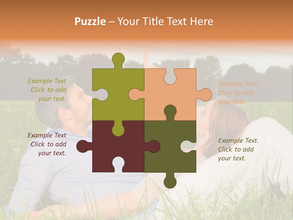 Park Activity Romantic PowerPoint Template