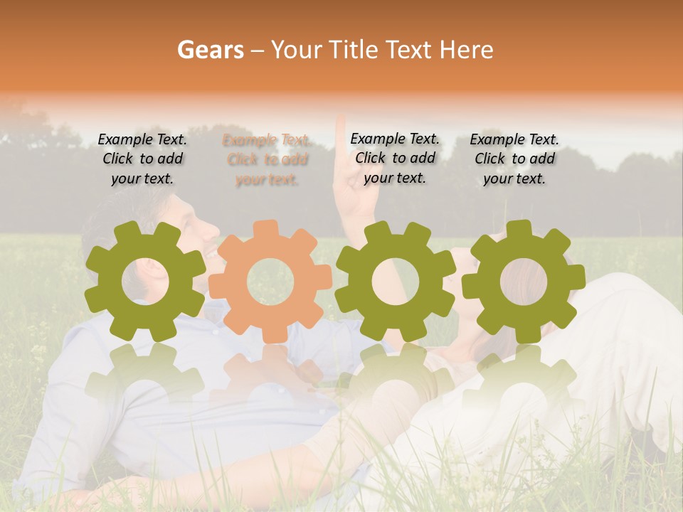 Park Activity Romantic PowerPoint Template