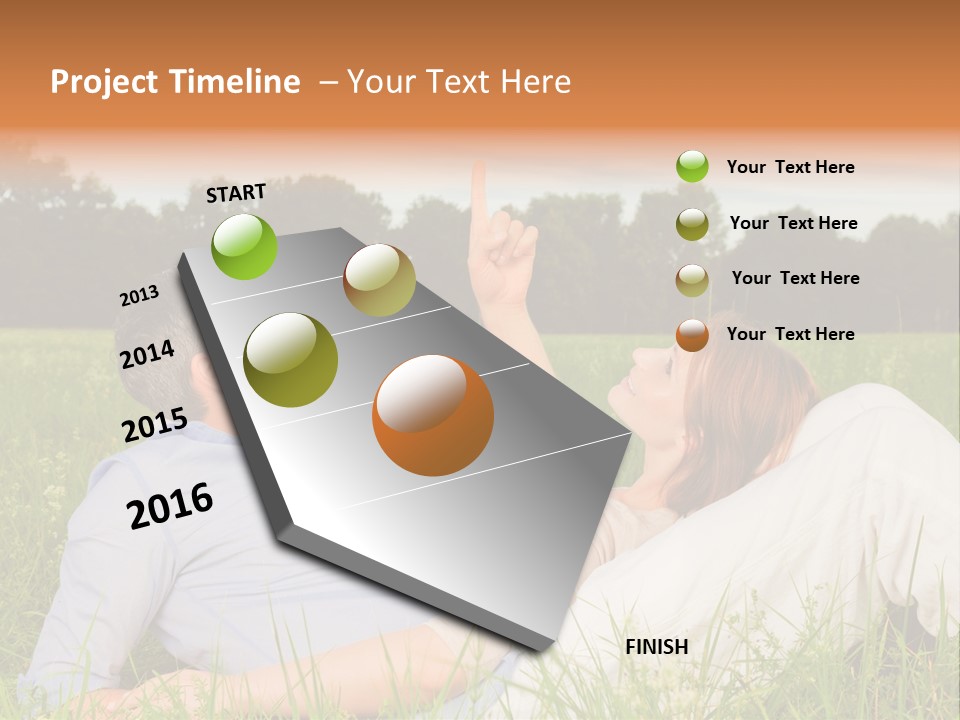 Park Activity Romantic PowerPoint Template