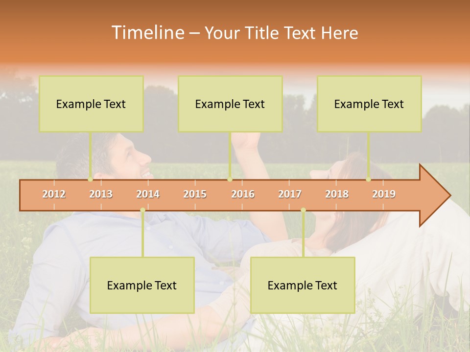 Park Activity Romantic PowerPoint Template