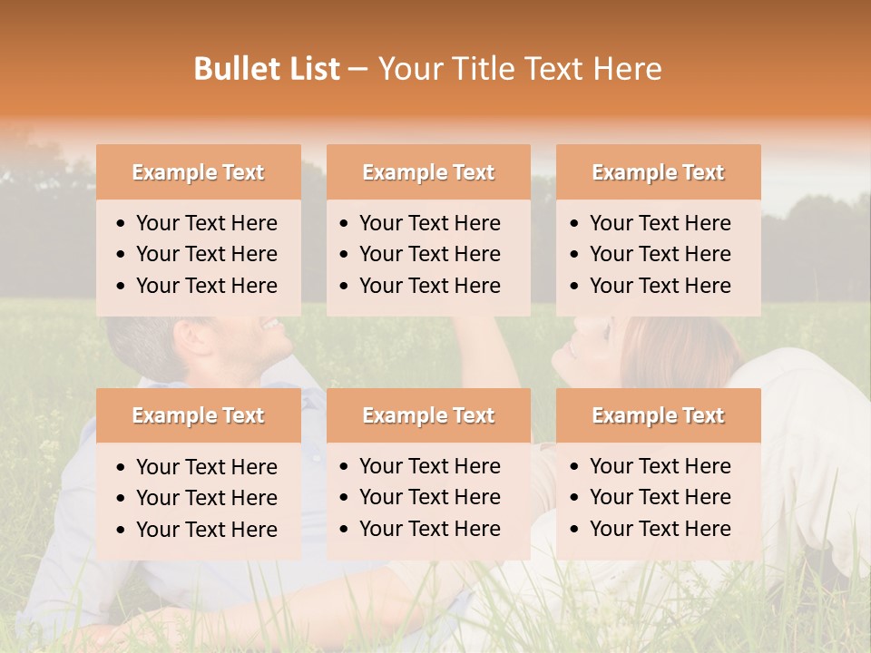 Park Activity Romantic PowerPoint Template