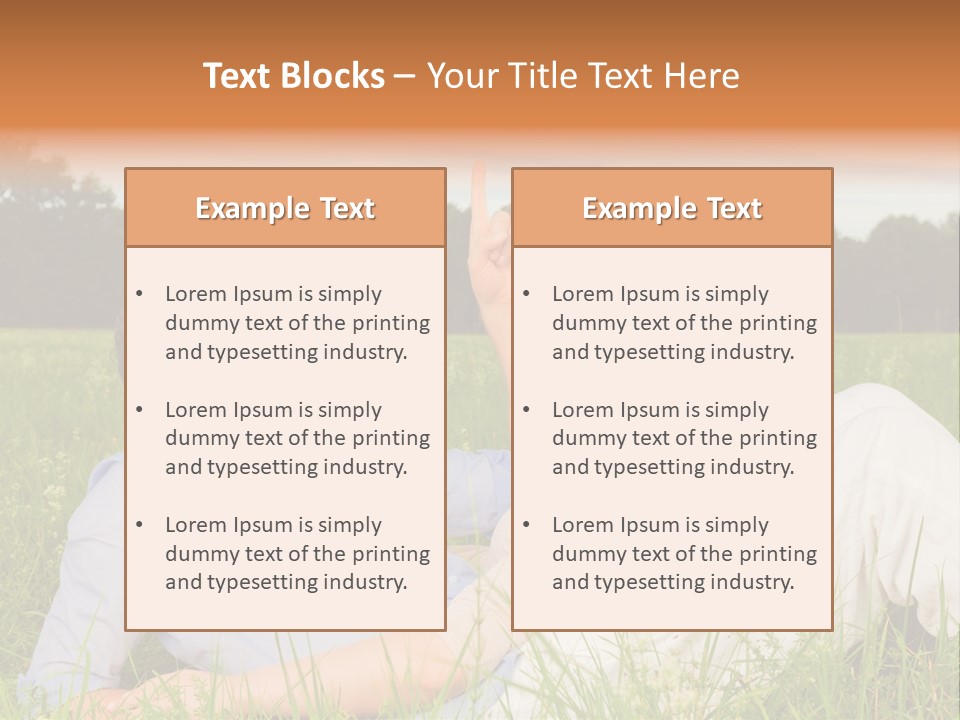 Park Activity Romantic PowerPoint Template