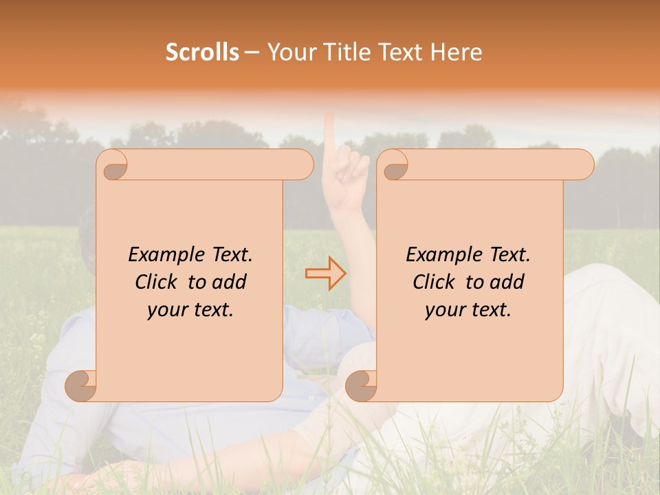 Park Activity Romantic PowerPoint Template
