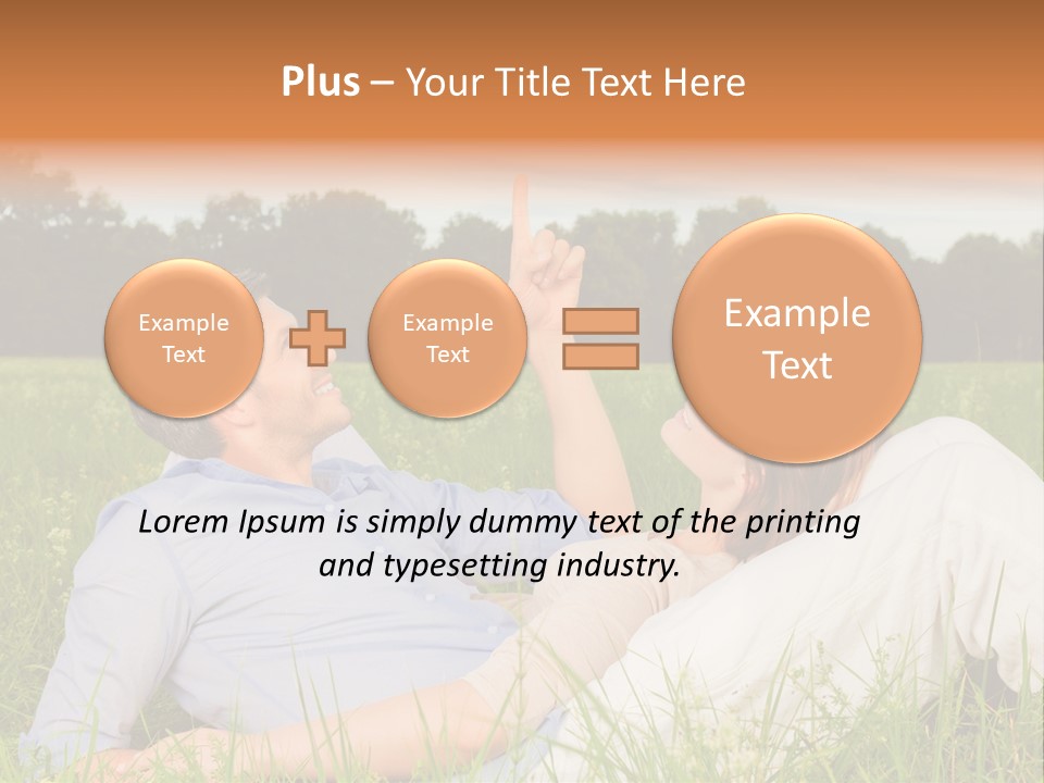 Park Activity Romantic PowerPoint Template