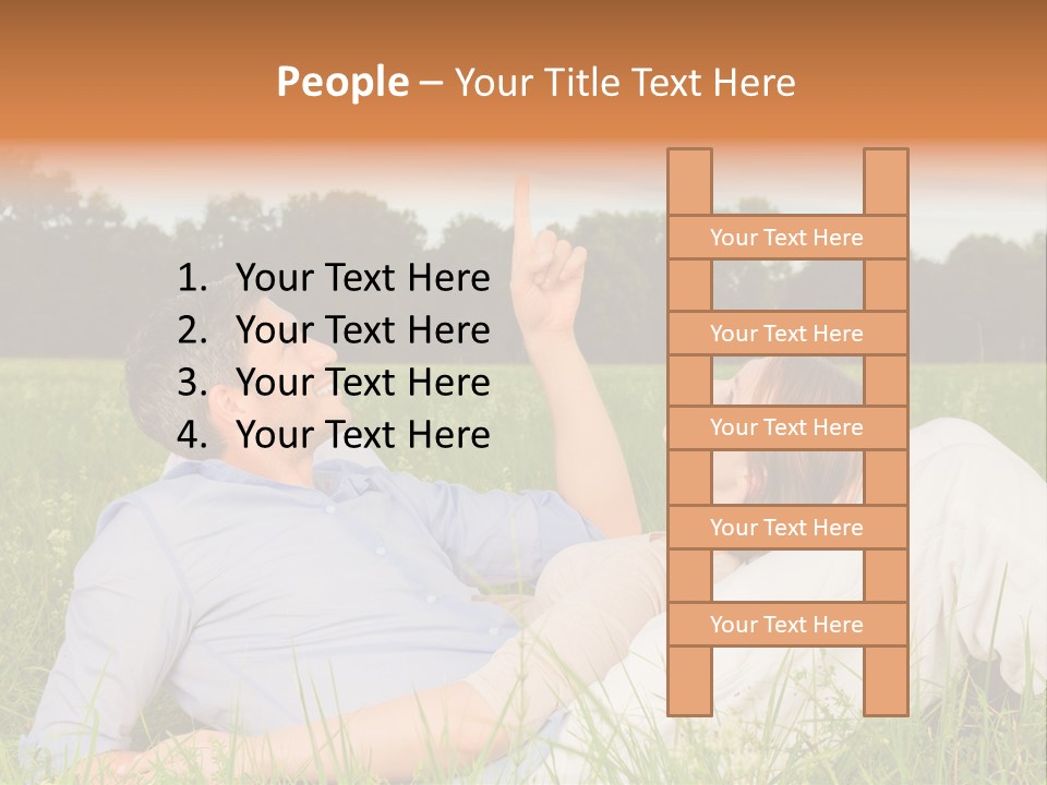 Park Activity Romantic PowerPoint Template