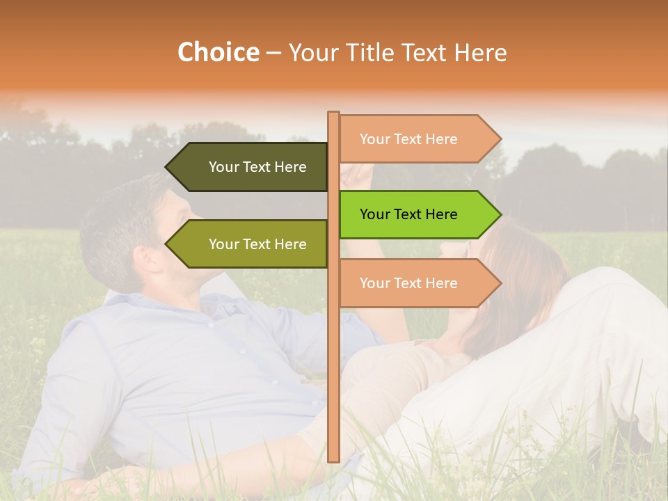 Park Activity Romantic PowerPoint Template