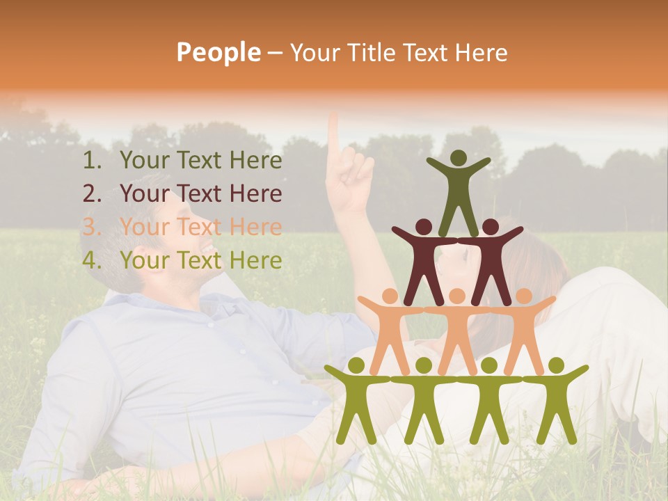 Park Activity Romantic PowerPoint Template