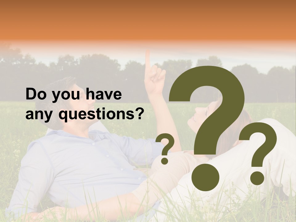 Park Activity Romantic PowerPoint Template