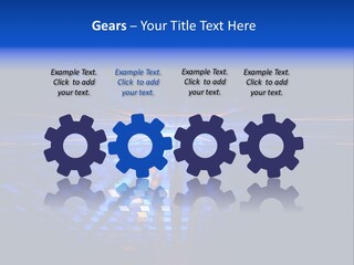 Glow Futuristic Black PowerPoint Template