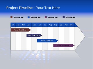 Glow Futuristic Black PowerPoint Template