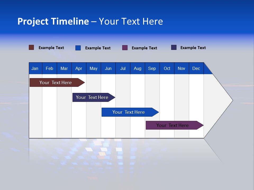 Glow Futuristic Black PowerPoint Template