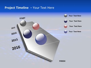 Glow Futuristic Black PowerPoint Template