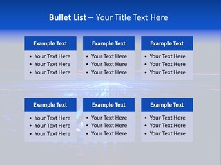 Glow Futuristic Black PowerPoint Template